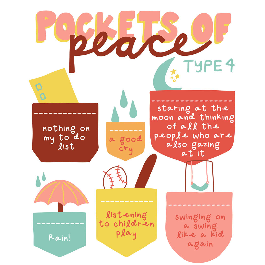 Pockets of Peace Print for Enneagram Type 4