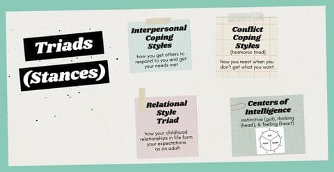 Enneagram Triads (Stances)