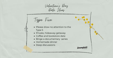 Enneagram Type Five Date Ideas
