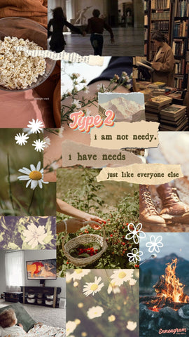 Enneagram Type Two Free Phone Wallpaper | Abbey Howe