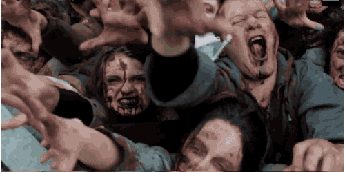 NYC Walking Dead gif