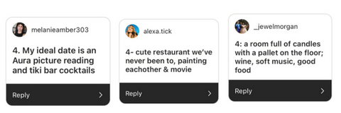 Instagram post sharing date ideas for Enneagram type 4s