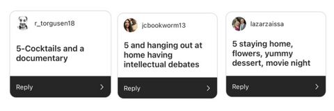 Instagram post sharing date ideas for Enneagram type 5s